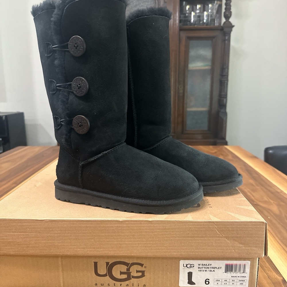 UGG Triple Bailey Button Boots